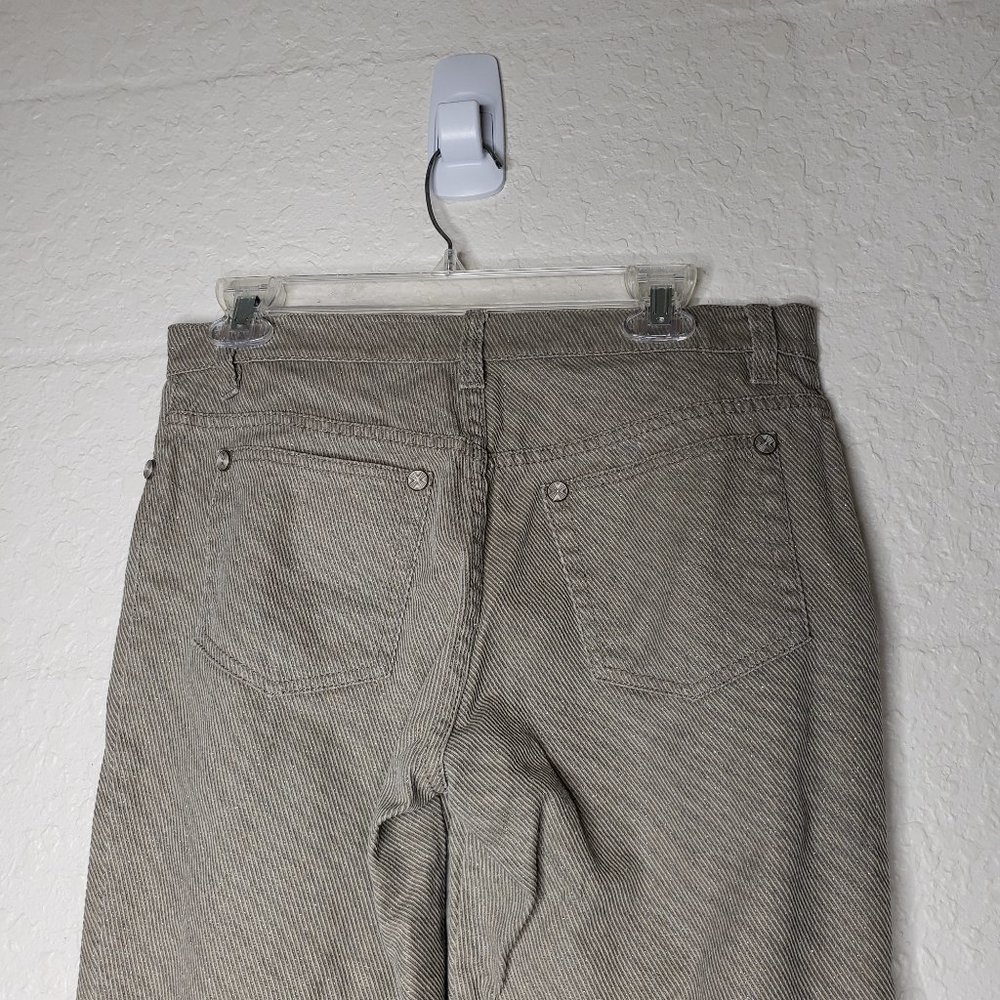 V Cristina Tan/Brown Corduroy Texture Jean Size 6 - Picture 7 of 16